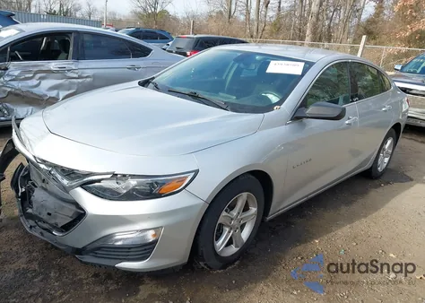 2020 Chevrolet Malibu Fwd Ls из США, поврежденный, VIN 1G1ZB5ST3LF140432